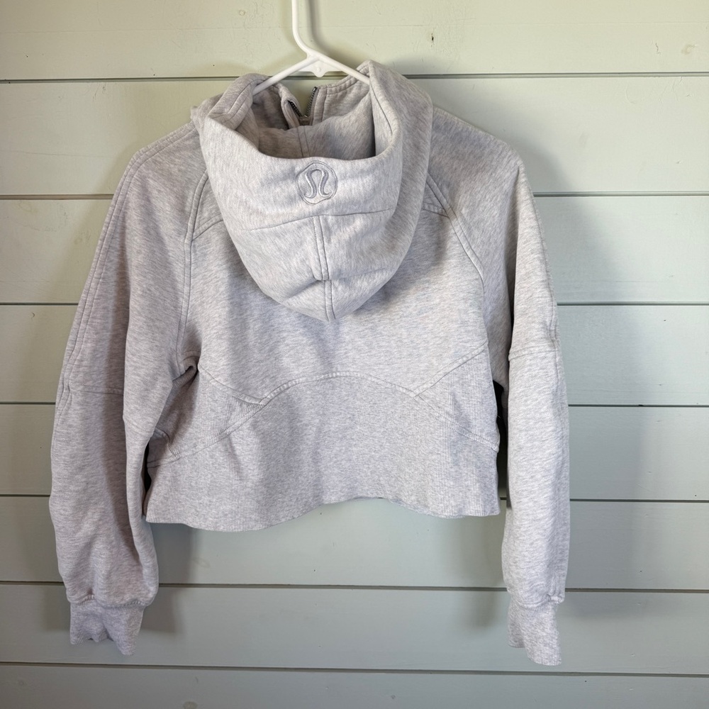 lululemon athletica Light Gray Half-Zip Hoodie - Picture 2 of 4